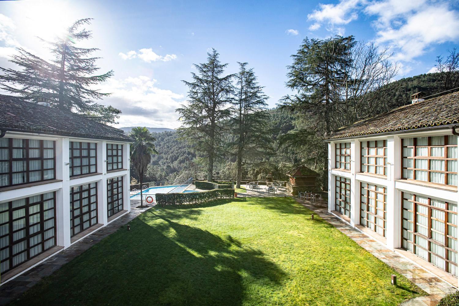 Hospederia Hurdes Reales Las Mestas Exterior foto